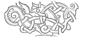 Celtic Zoomorphic Design Symbols