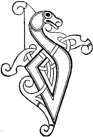 Celtic Zoomorphic Pattern