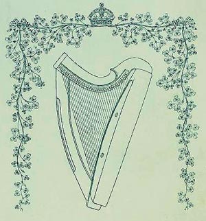 Picture of an Irish Harp