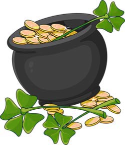 Leprechaun Pot of Gold Picture